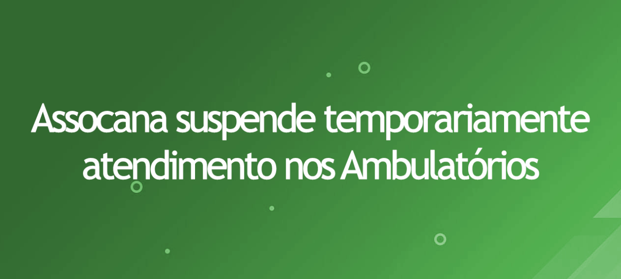 Comunicado sobre suspensão temporária das atividades da Assistência Social