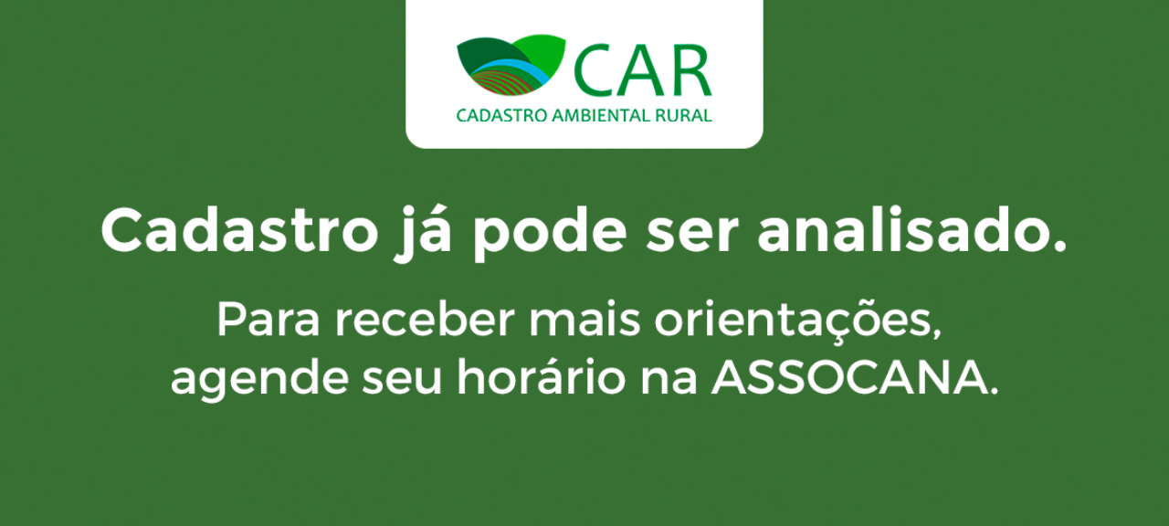 Cadastro Ambiental Rural já pode ser analisado