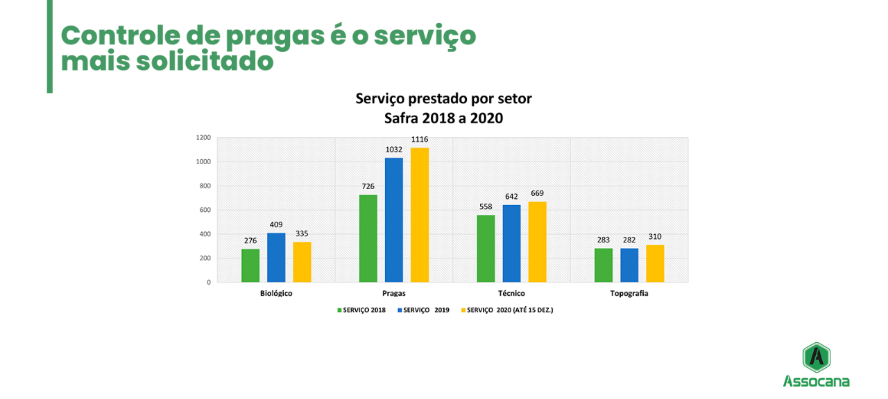 Controle de pragas é o serviço mais solicitado