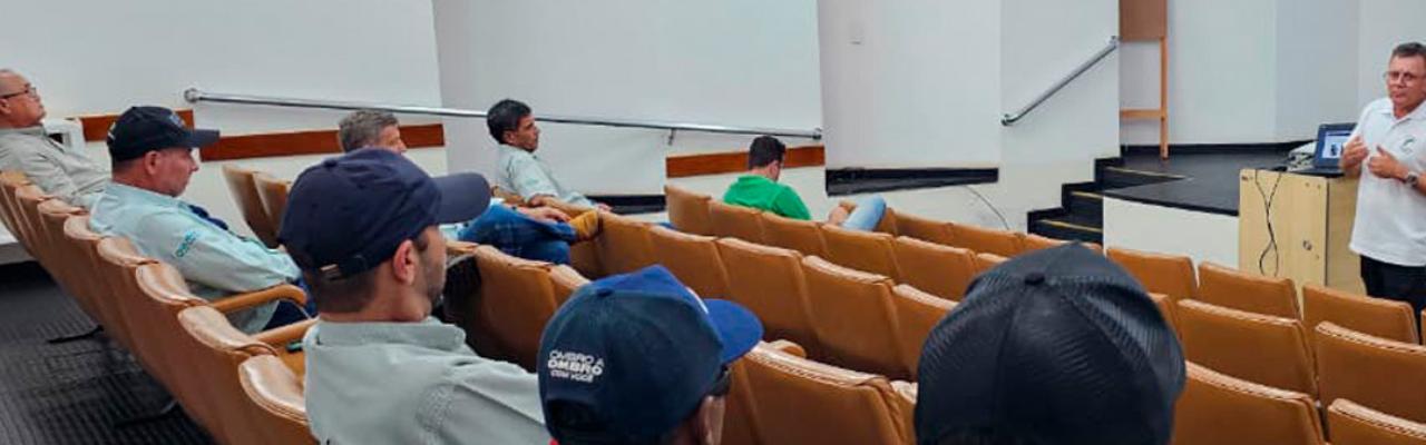 Equipe Técnica participa de treinamento promovido pela Ota Engenharia